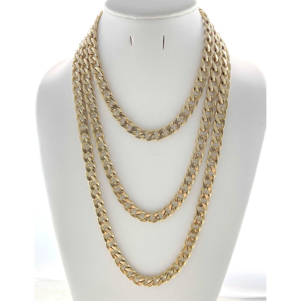 10-12 mm Stainless Steel Necklace